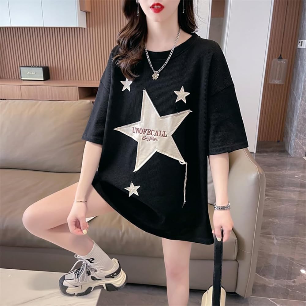 Women's Star T Shirt Star Shirt Y2k Shirt Y2k Graphic Tees